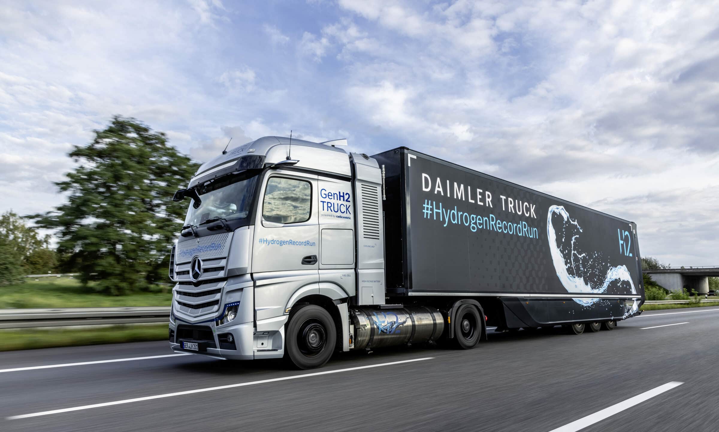 Green technology made in Austria: SAG’s cryo-fuelling system proves itself at the #HydrogenRecordRun